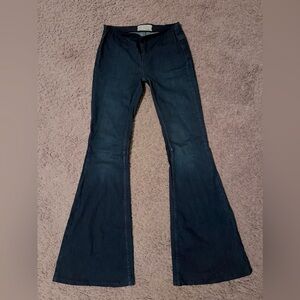 Free People low rise flare jeans